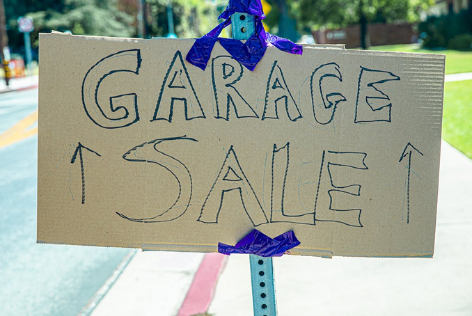 garage sale